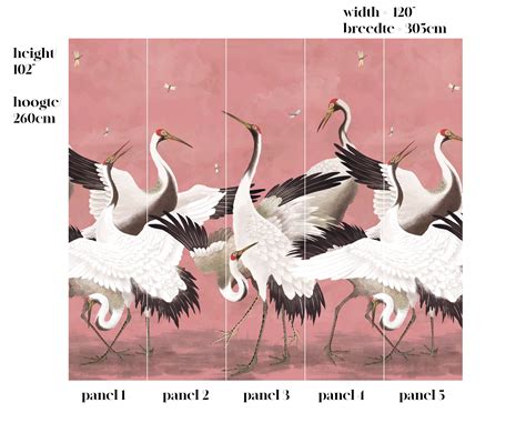 Gucci wallpaper cranes